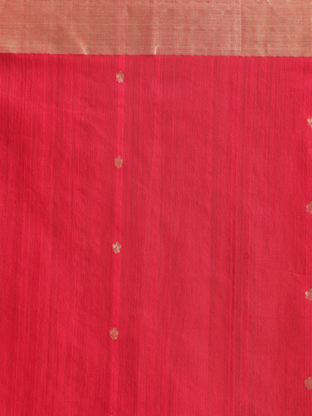 Indethnic Chanderi Handloom Silk Cotton Saree - Saree Detail View