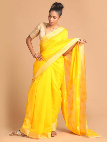 SUNNY SIDE UP (CHANDERI SILK COTTON SAREE)