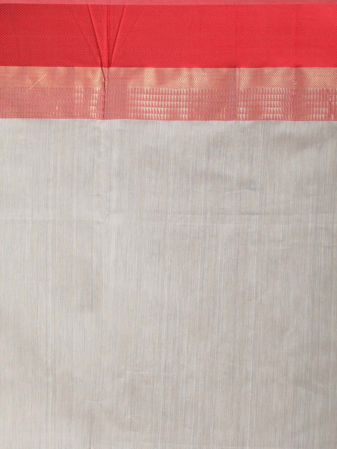 Indethnic Maheshwari Handloom Silk Cotton Saree - Saree Detail View