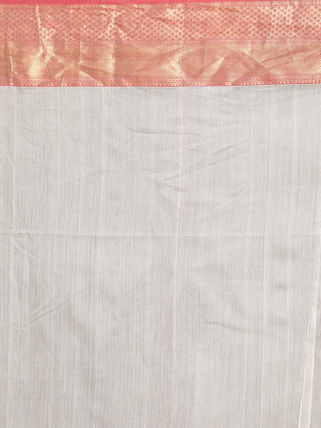 Indethnic Maheshwari Handloom Silk Cotton Saree - Saree Detail View