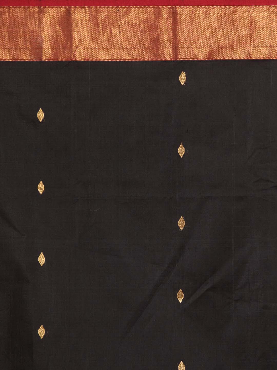 Indethnic Maheshwari Handloom Silk Cotton Saree - Saree Detail View