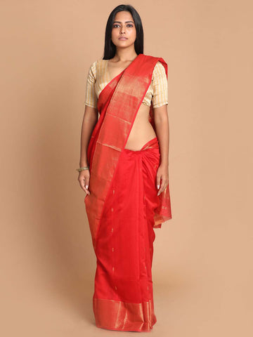 SAUBHĀGYA SUNDARĪ (MAHESHWARI SILK COTTON SAREE)