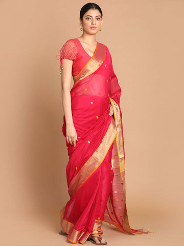 LAAL ISHQ (MAHESHWARI SILK COTTON SAREE)