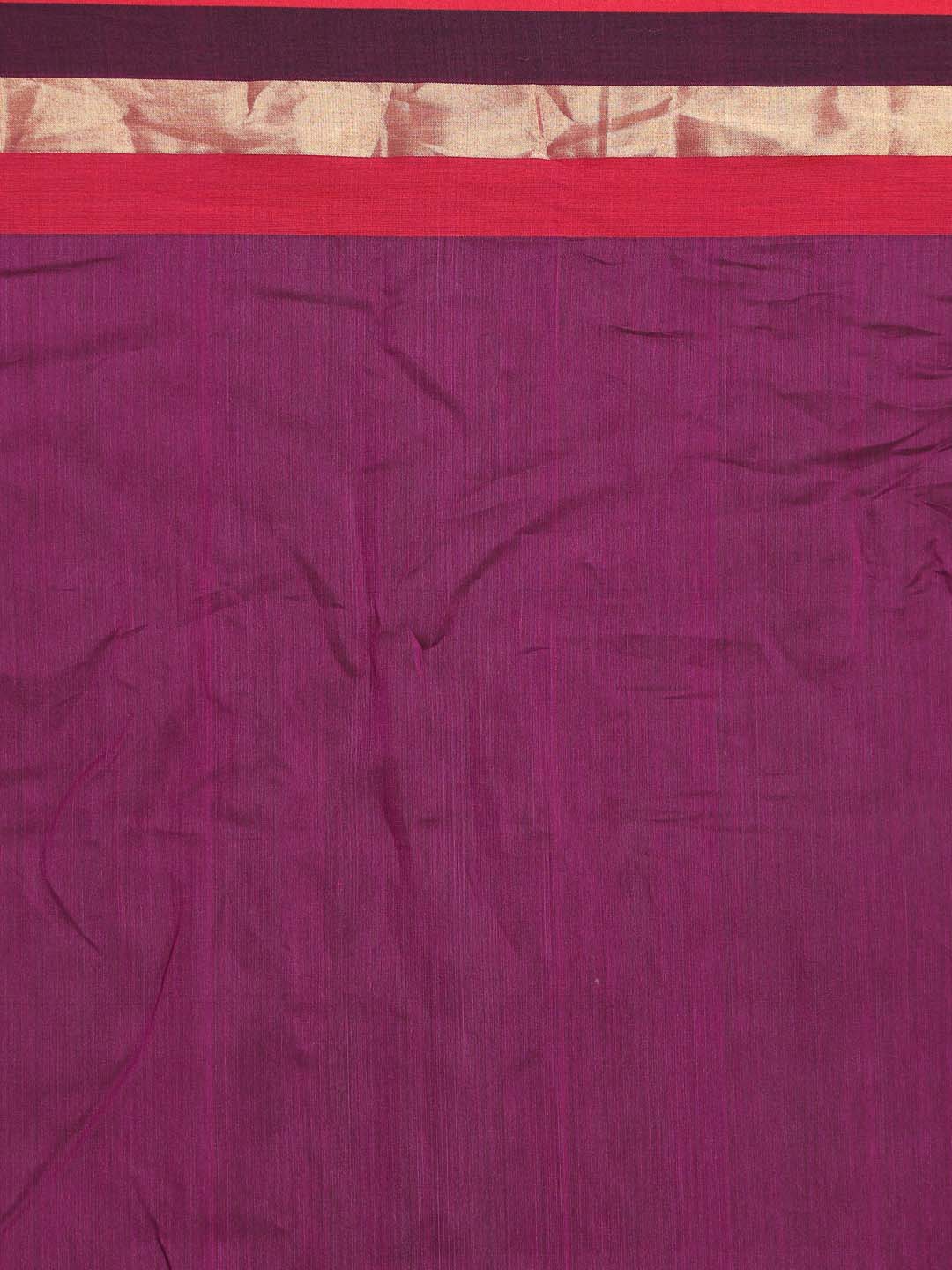 Indethnic Maheshwari Handloom Silk Cotton Saree - Saree Detail View