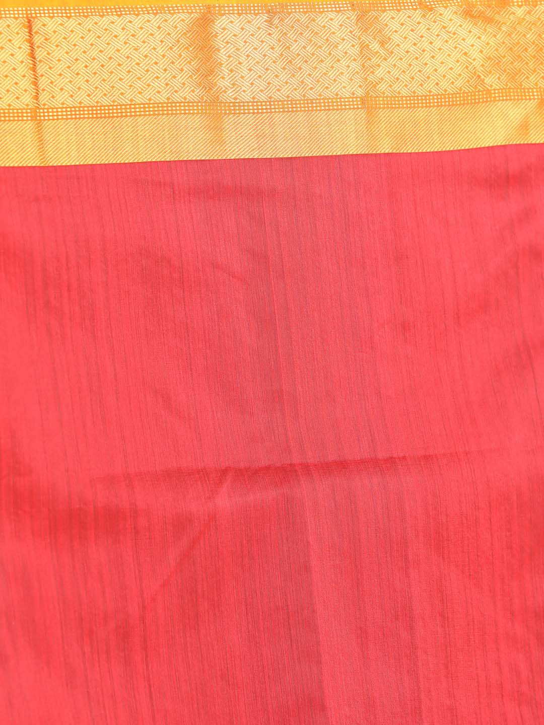 Indethnic Maheshwari Handloom Silk Cotton Saree - Saree Detail View