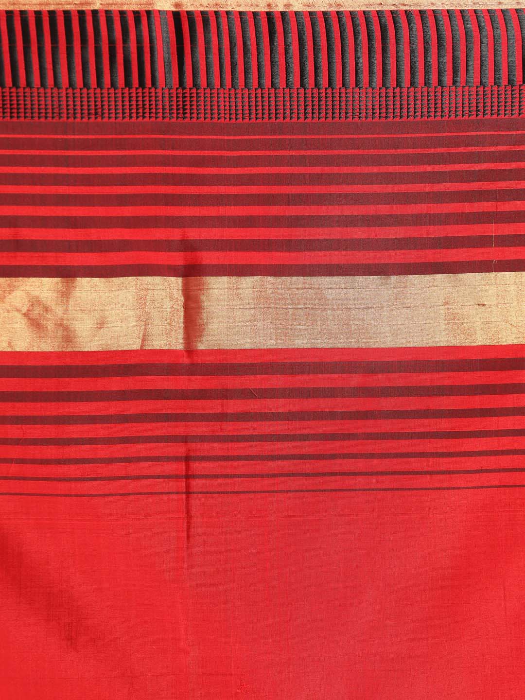 Indethnic Maheshwari Handloom Silk Cotton Saree - Saree Detail View