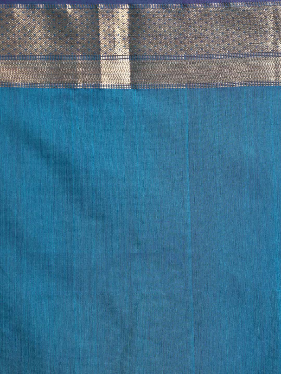 Indethnic Maheshwari Handloom Silk Cotton Saree - Saree Detail View