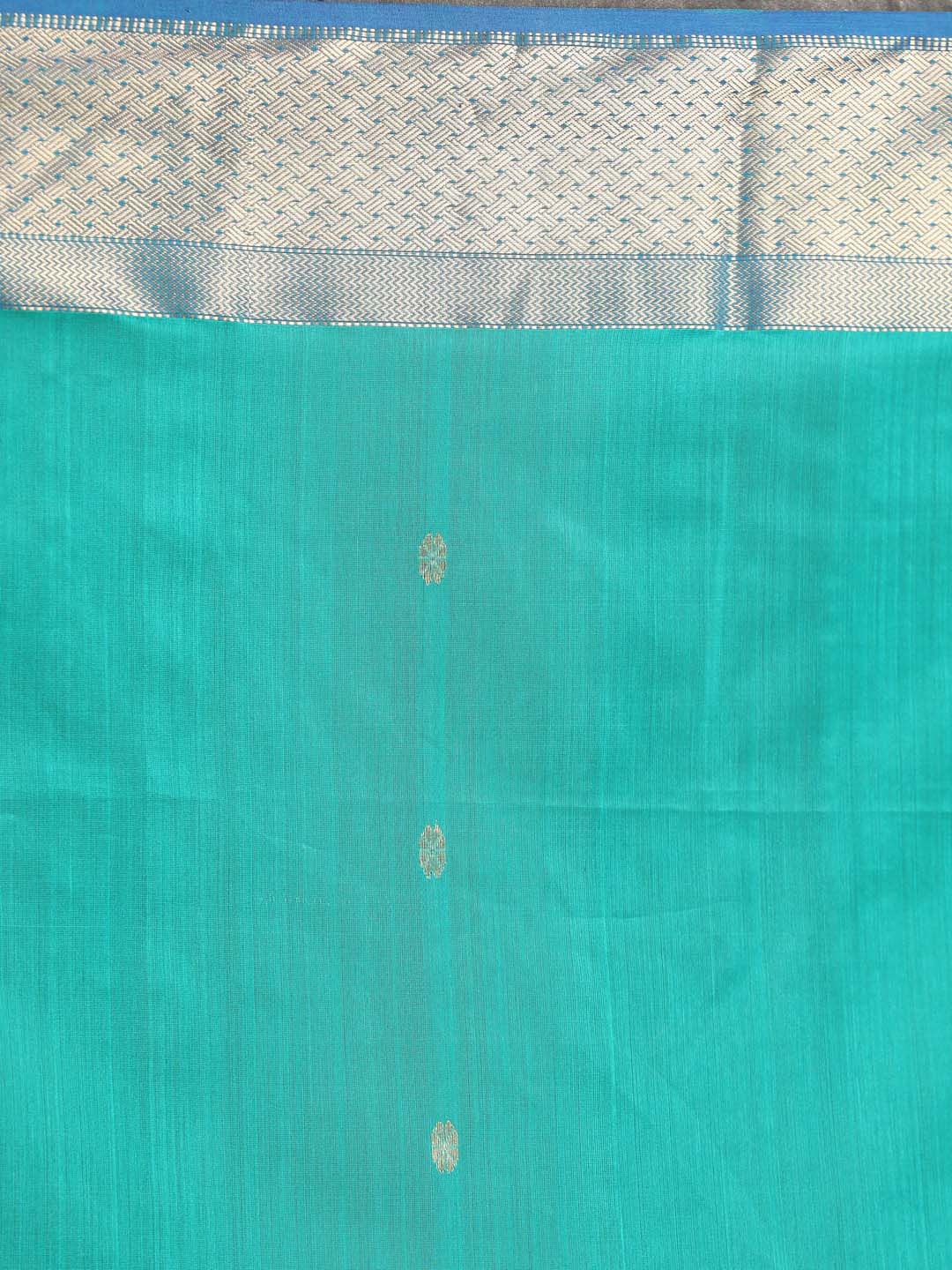 Indethnic Maheshwari Handloom Silk Cotton Saree - Saree Detail View