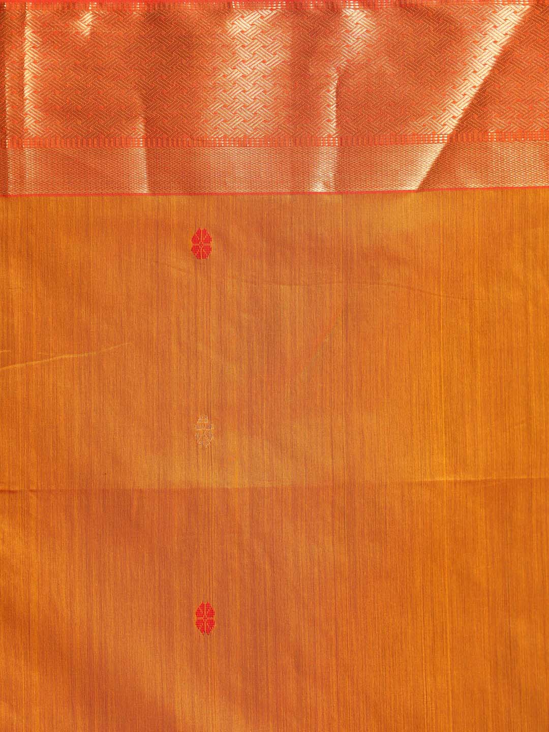 Indethnic Maheshwari Handloom Silk Cotton Saree - Saree Detail View