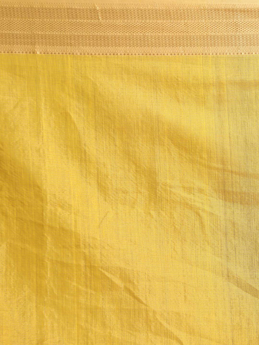 Indethnic Maheshwari Handloom Silk Cotton Saree - Saree Detail View