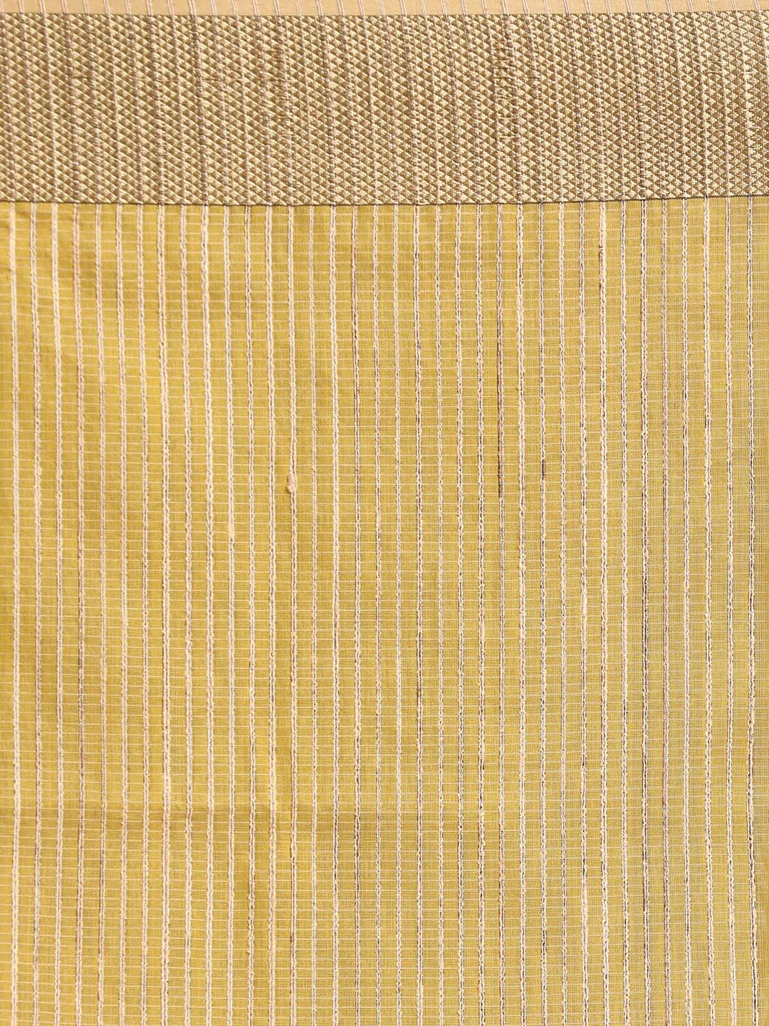 Indethnic Maheshwari Handloom Silk Cotton Saree - Saree Detail View