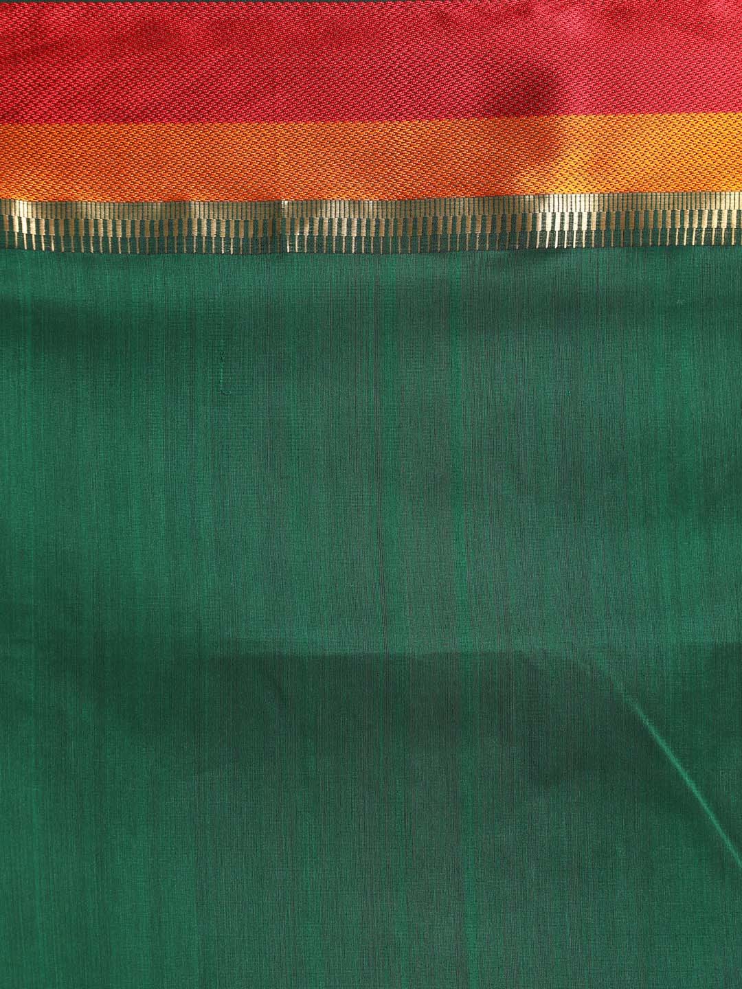 Indethnic Maheshwari Handloom Silk Cotton Saree - Saree Detail View