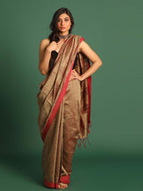 SANDSTONE GRACE (JAMDANI 100% PURE SILK SAREE)