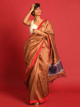 EMBER GRACE (JAMDANI 100% PURE SILK SAREE)