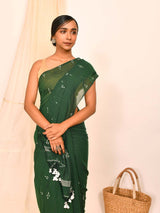 WOVEN HARMONY (BENGAL HANDLOOM 100% PURE COTTON SAREE)