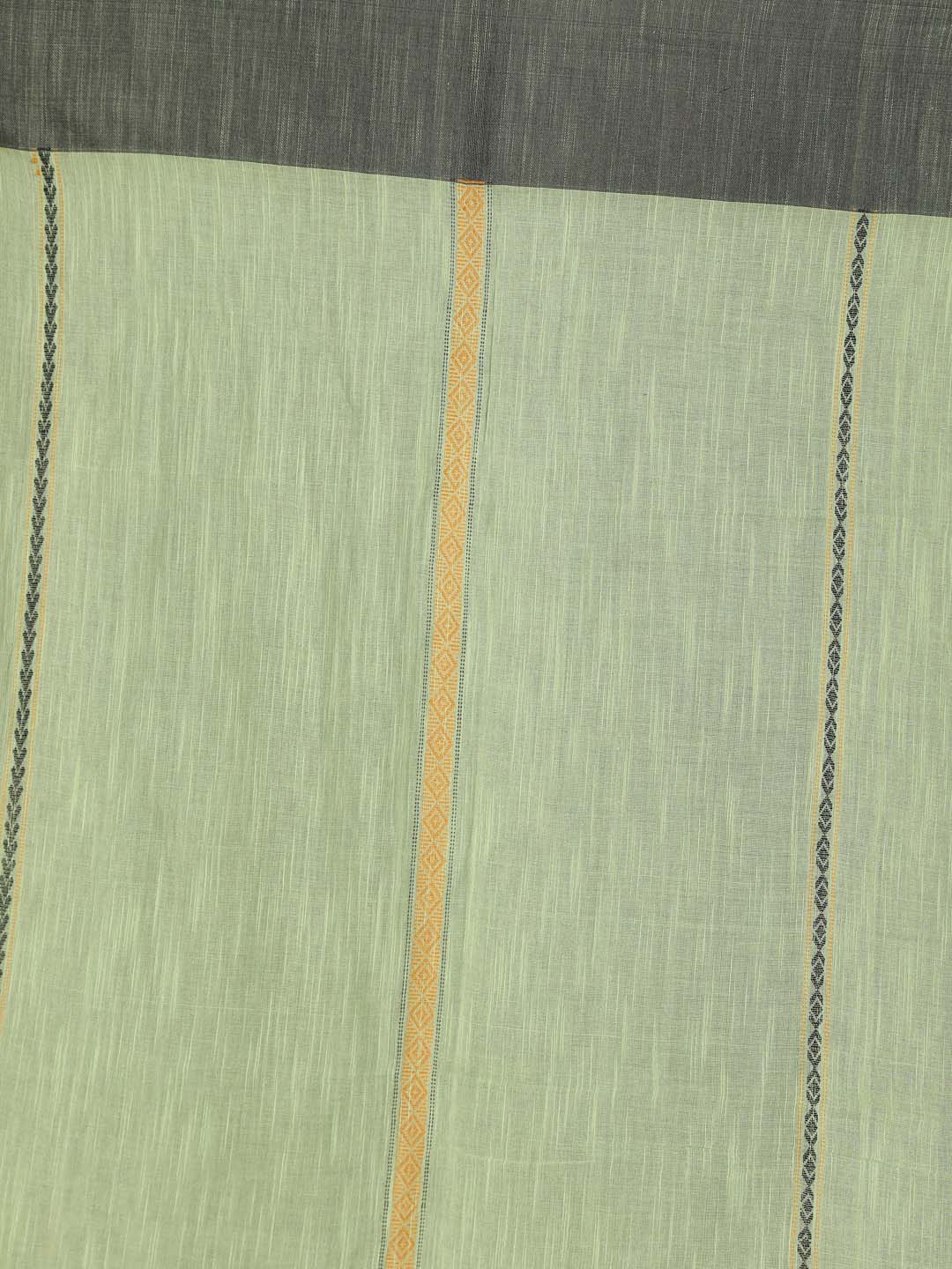 Indethnic Pista Bengal Handloom Pure Cotton Saree Daily Saree - Saree Detail View