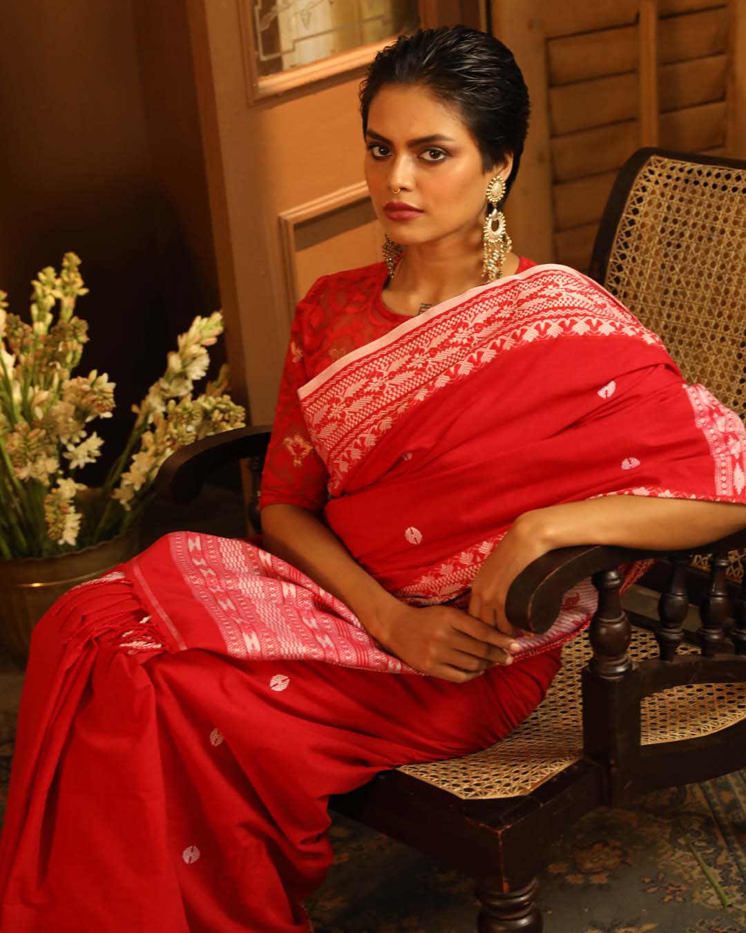 CRIMSON HERITAGE (SAREE)