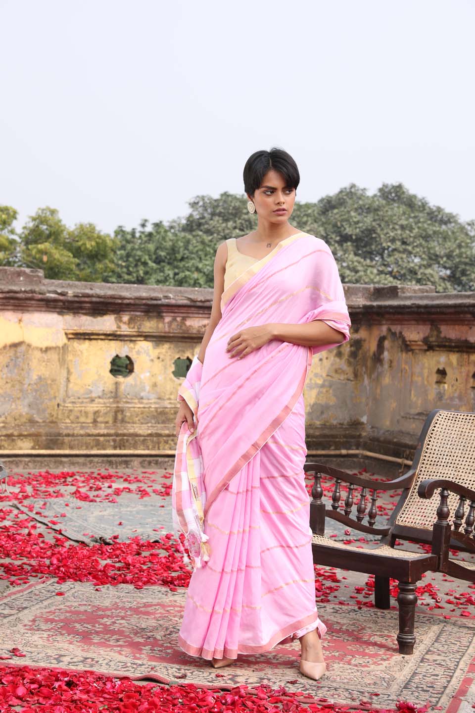 BLUSH HORIZON (SAREE)