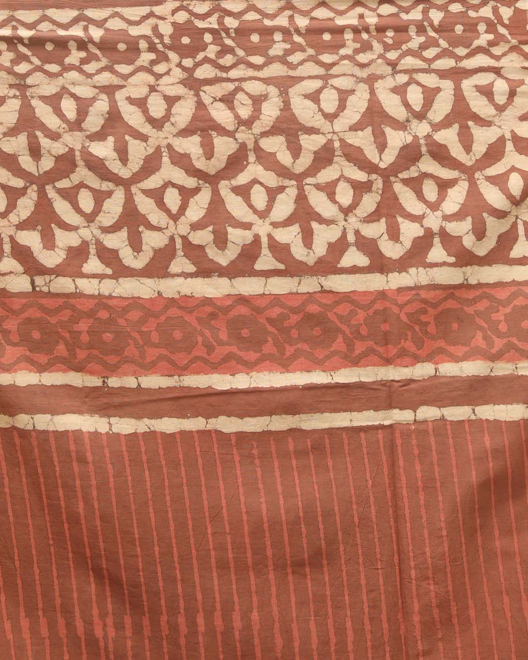 Bagru Rust Printed Work Wear