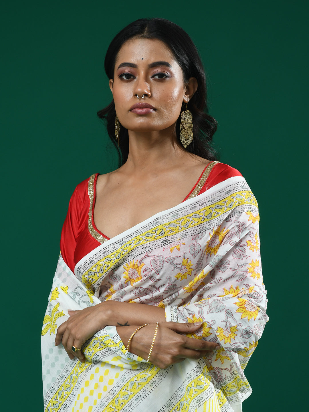 SUNLIT SERENADE (SAREE)