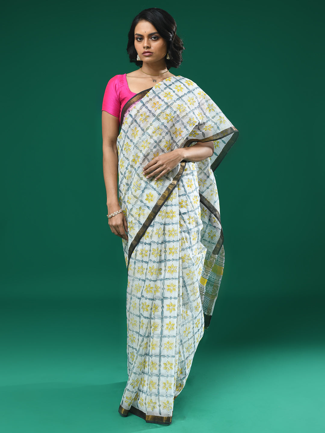 IVORY ILLUSIONS (SAREE)