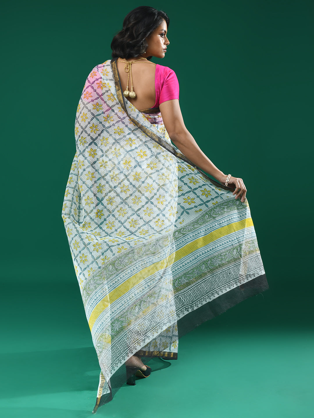 IVORY ILLUSIONS (SAREE)