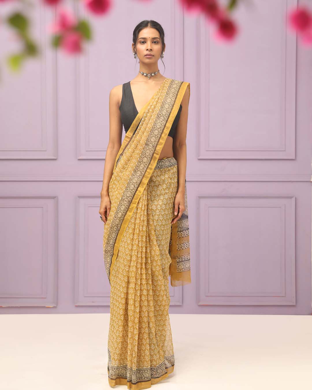 BEIGE WHIMSY (SAREE)