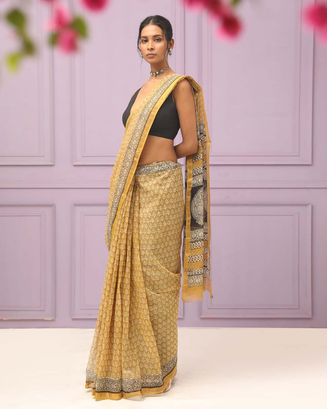 BEIGE WHIMSY (SAREE)