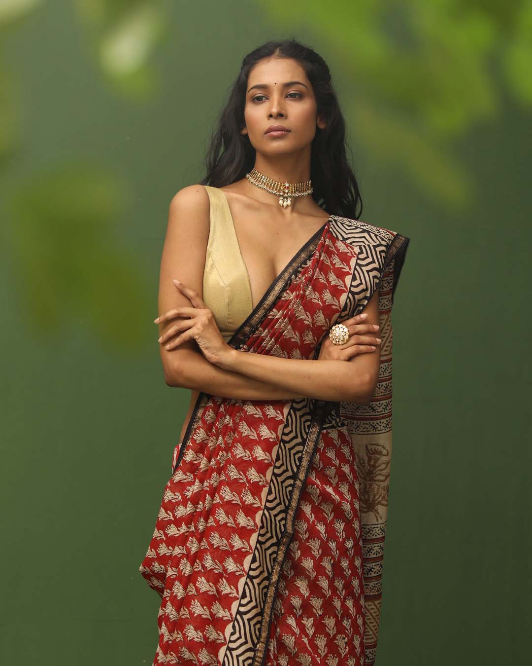 CRIMSON LEGACY (SAREE)