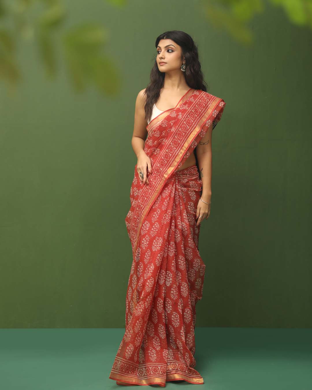 RUST RADIANCE (SAREE)