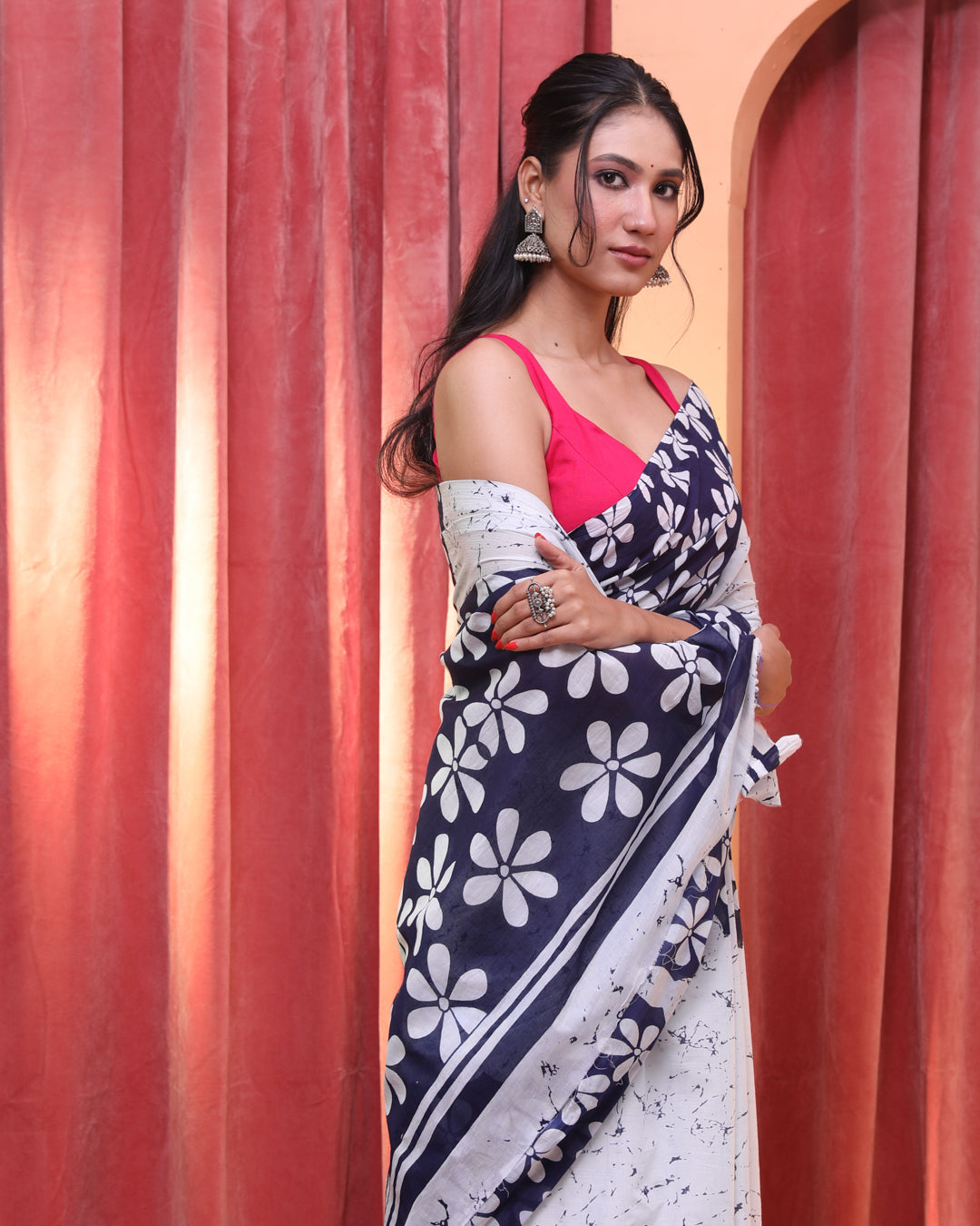 Bagru Blue Printed Work Wear