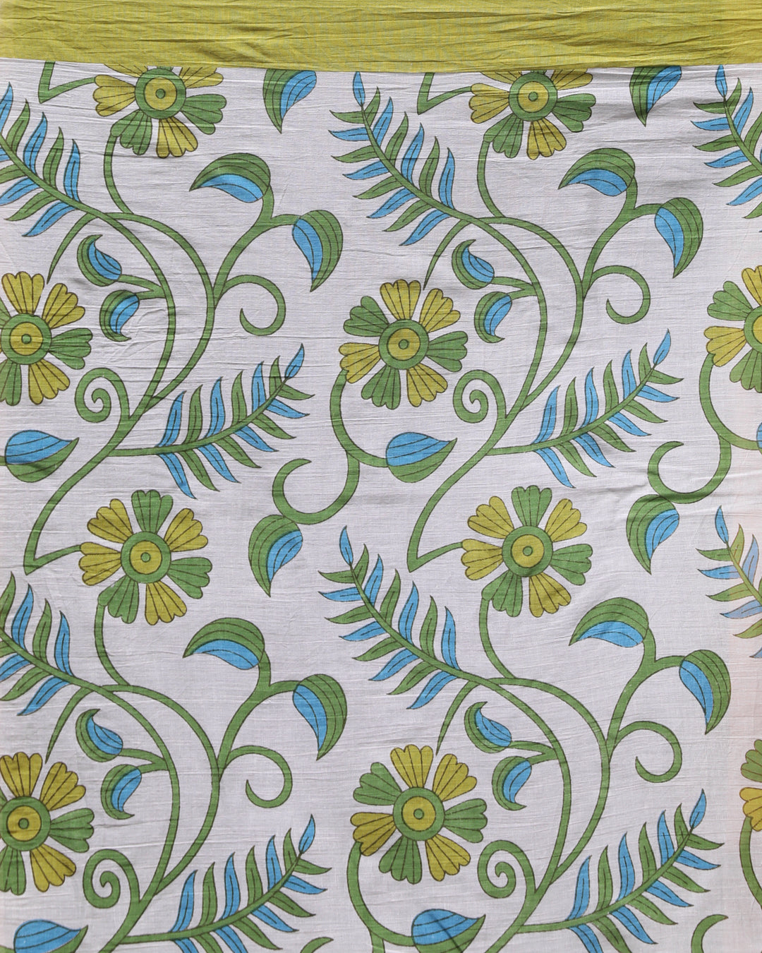 Bagru Green Printed Work Wear