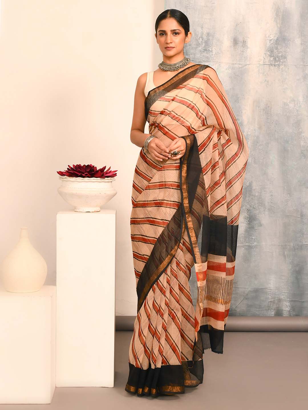 IVORY WHISPER  (SAREE)