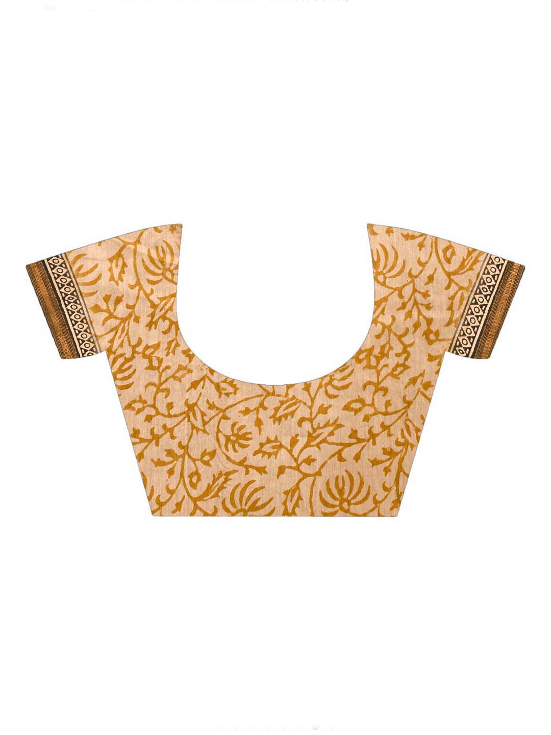 Bagru Gold Printed Work Wear