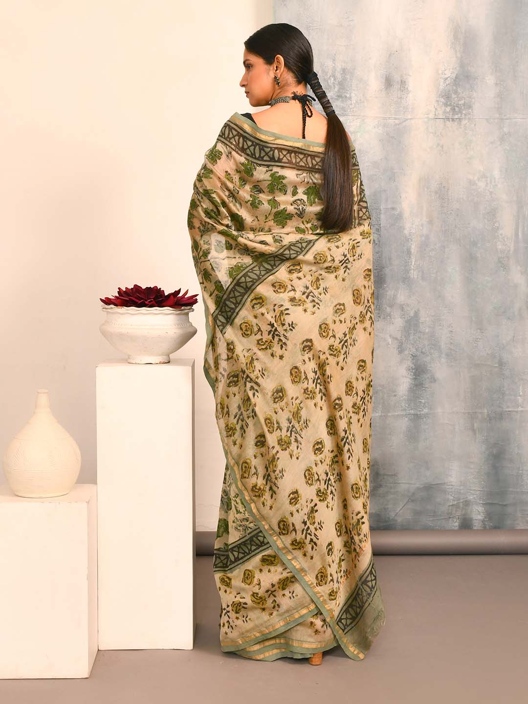 VERDANT WHISPERS (SAREE)