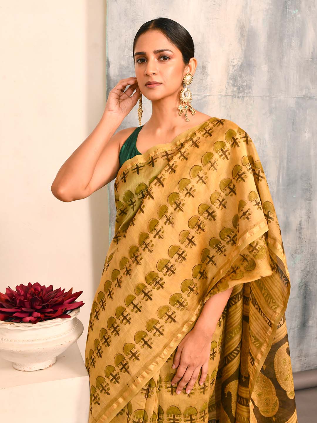 VERDANT HARMONY (SAREE)