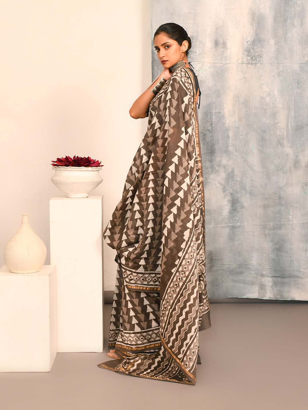 GREY SERENITY (SAREE)