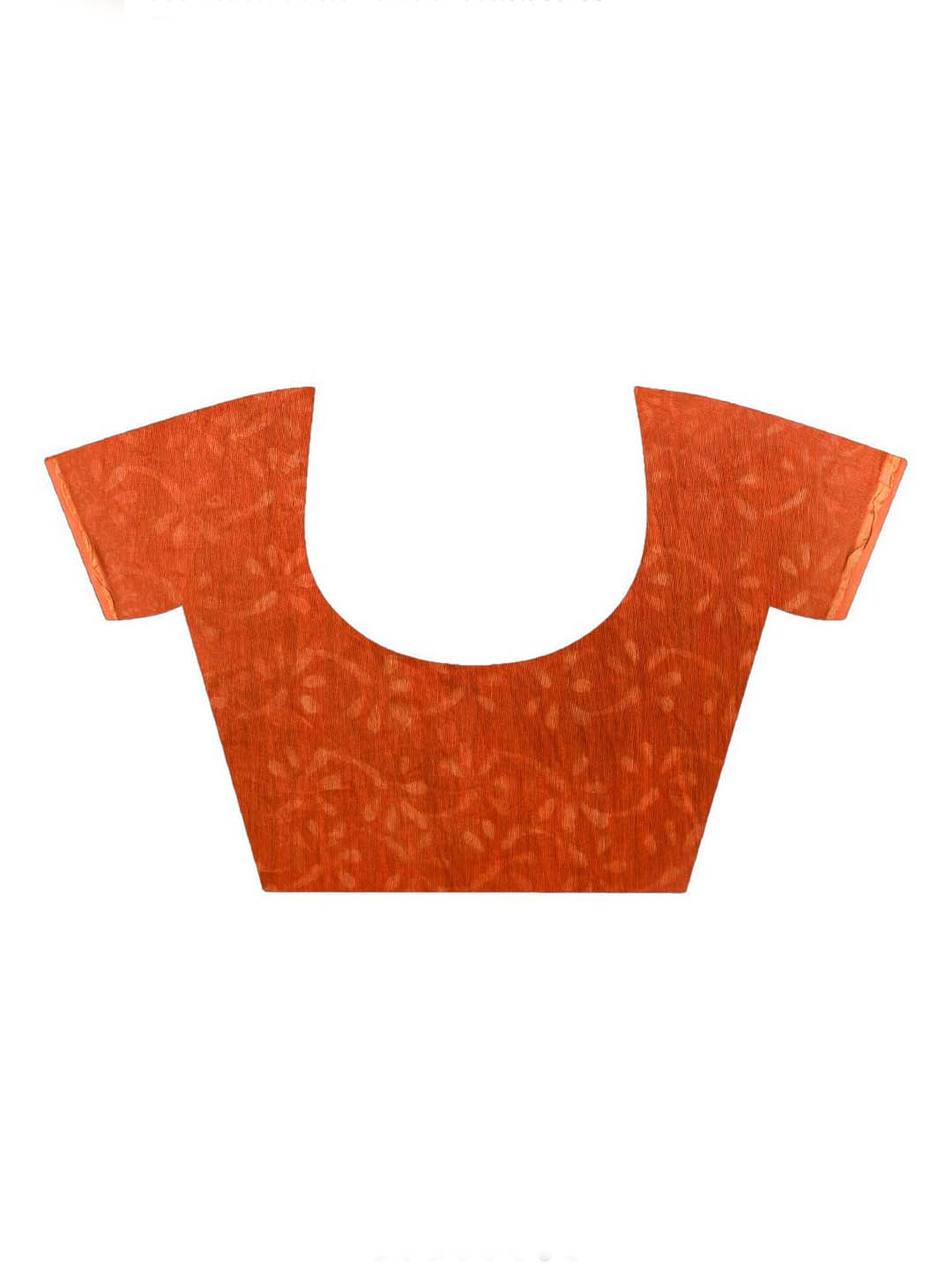 Bagru Orange Printed Work Wear