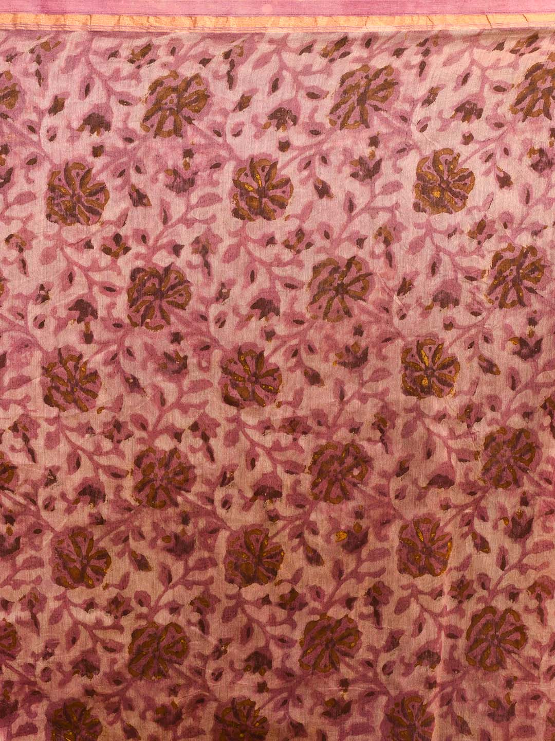 Bagru Onion Pink Printed Work Wear