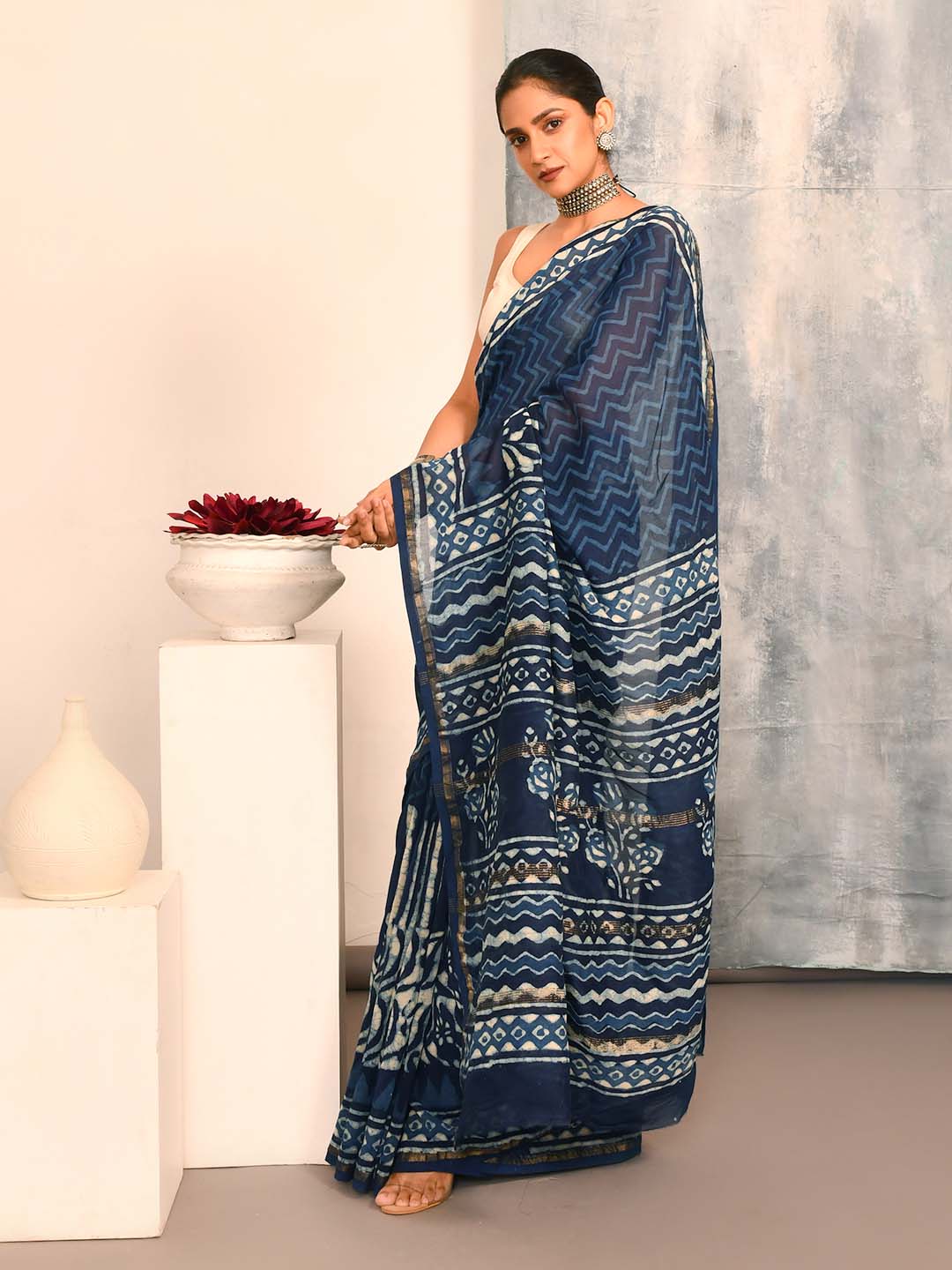 INDIGO REVERIE (SAREE)