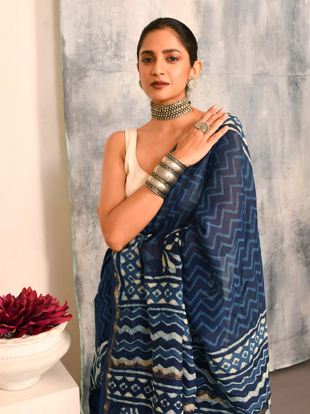 INDIGO REVERIE (SAREE)