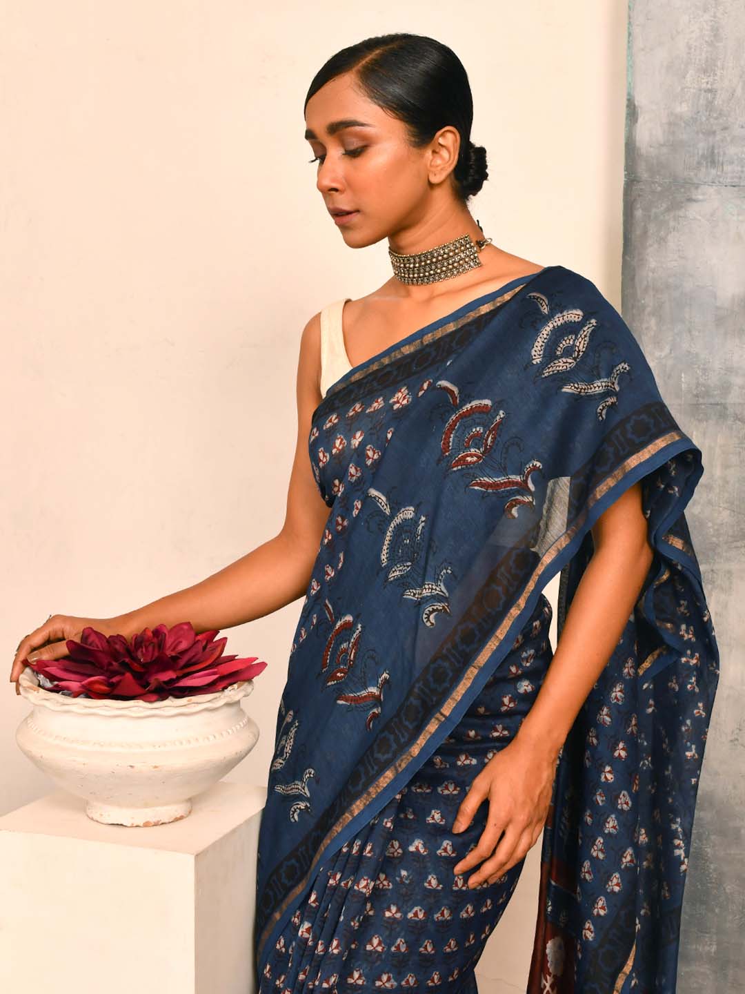 INDIGO WHISPERS (SAREE)