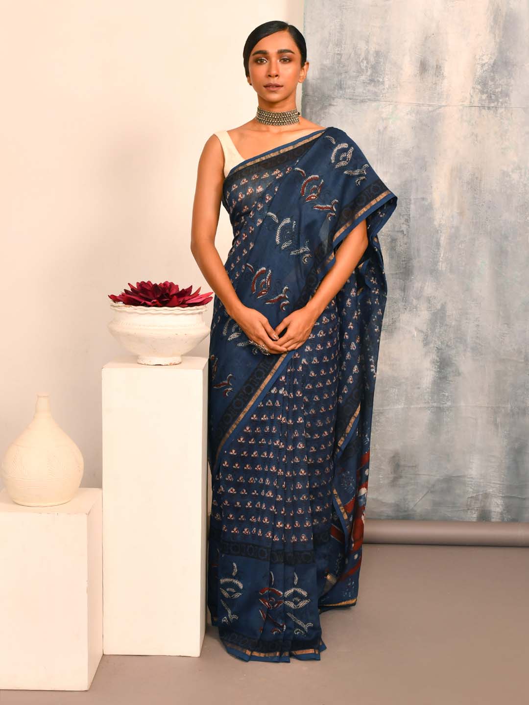 INDIGO WHISPERS (SAREE)