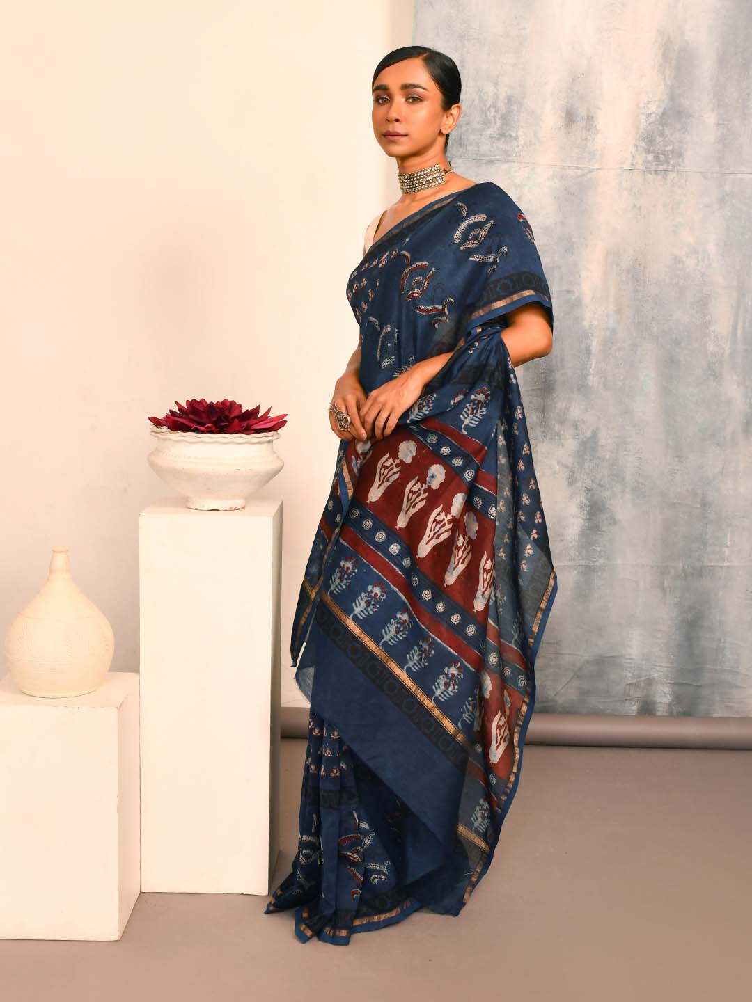 INDIGO WHISPERS (SAREE)