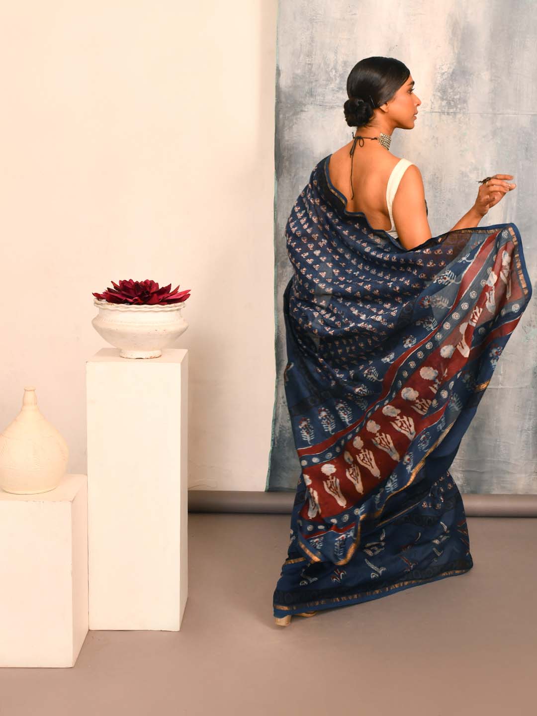 INDIGO WHISPERS (SAREE)