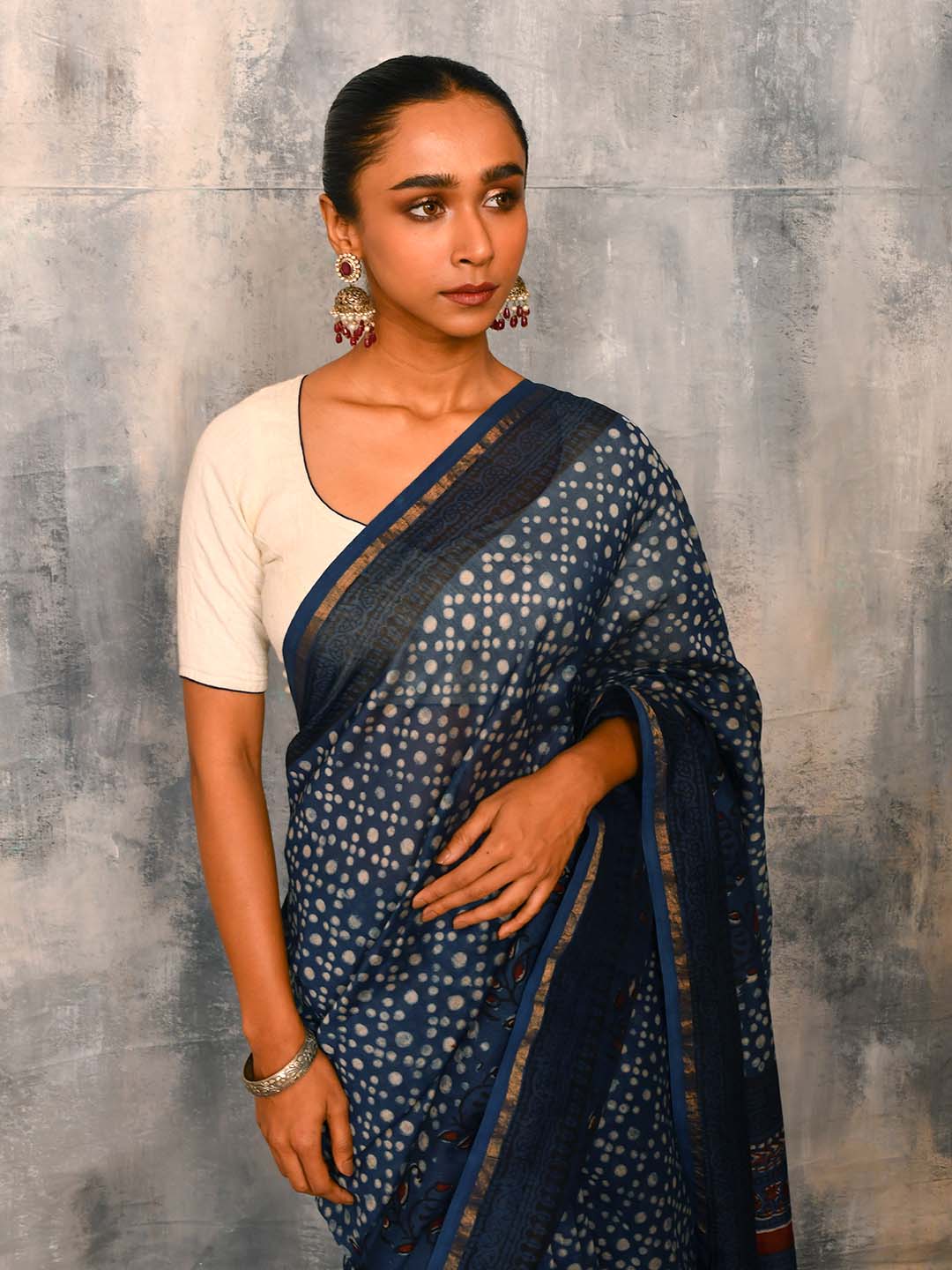 DEEP INDIGO (SAREE)