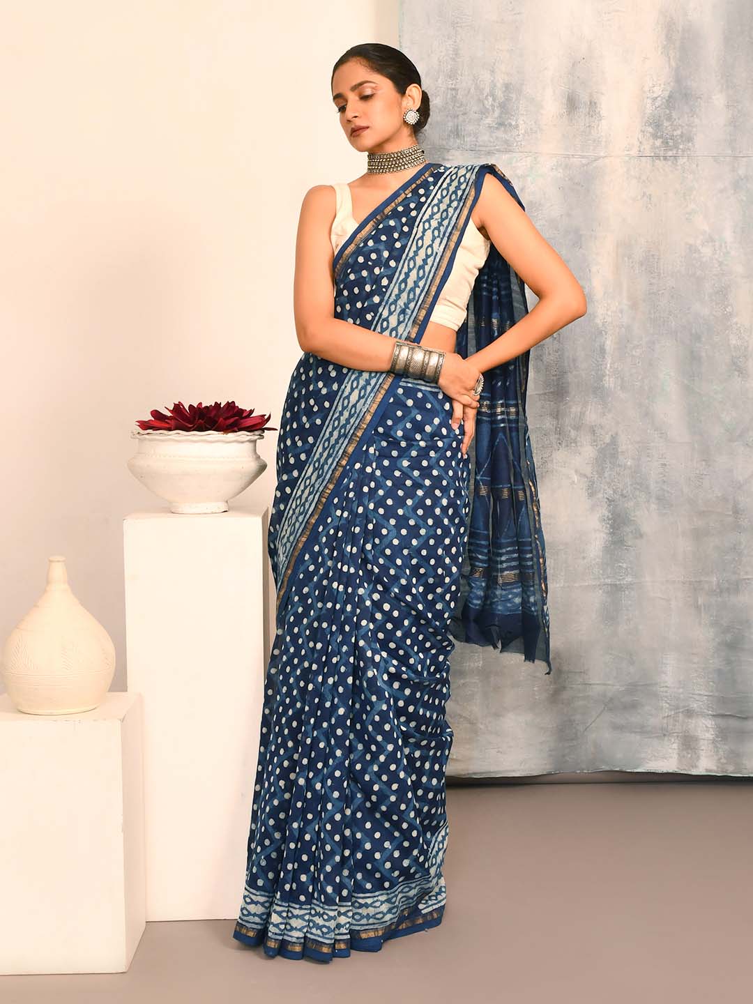 INDIGO ESSENCE (SAREE)