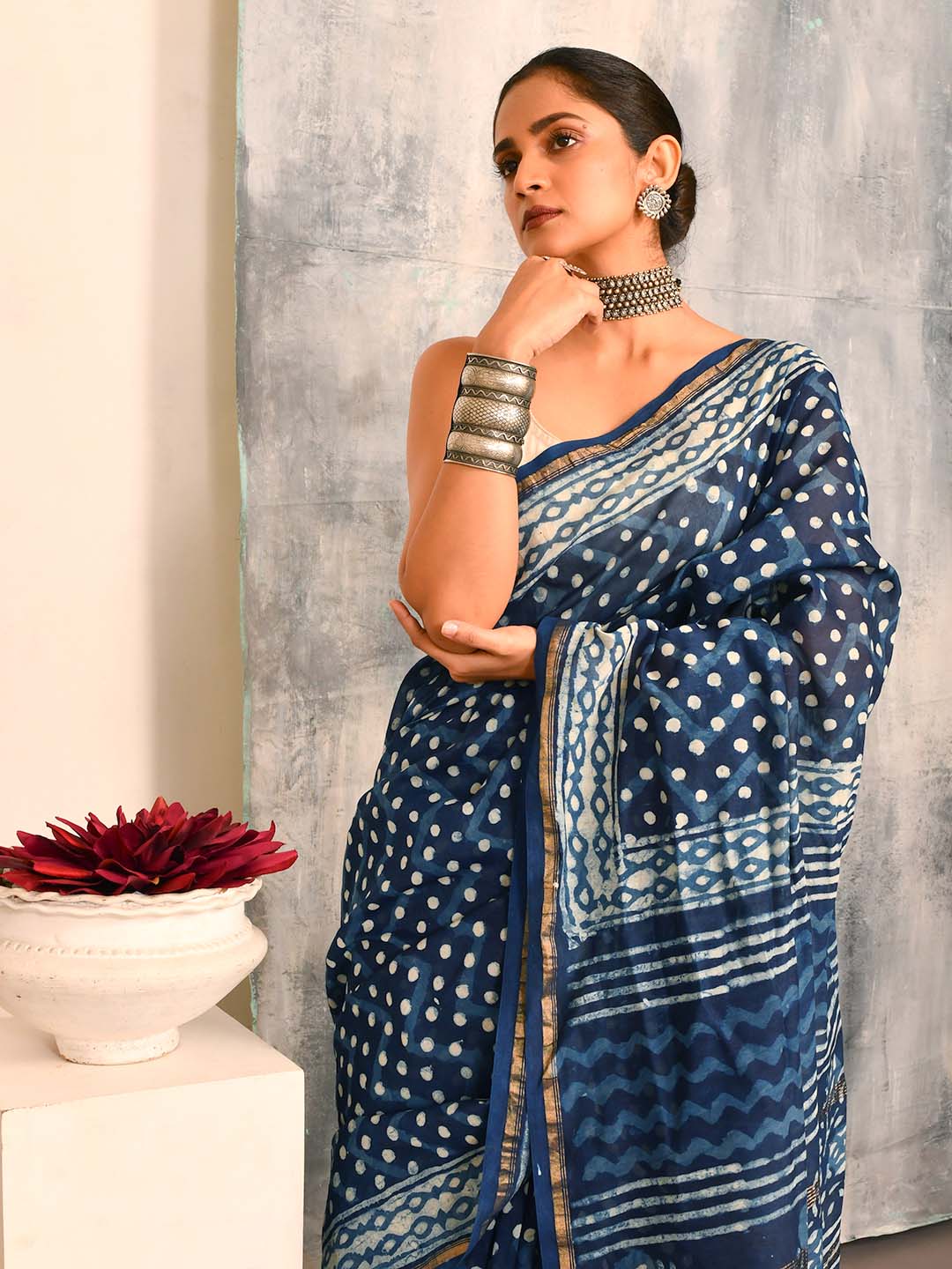 INDIGO ESSENCE (SAREE)