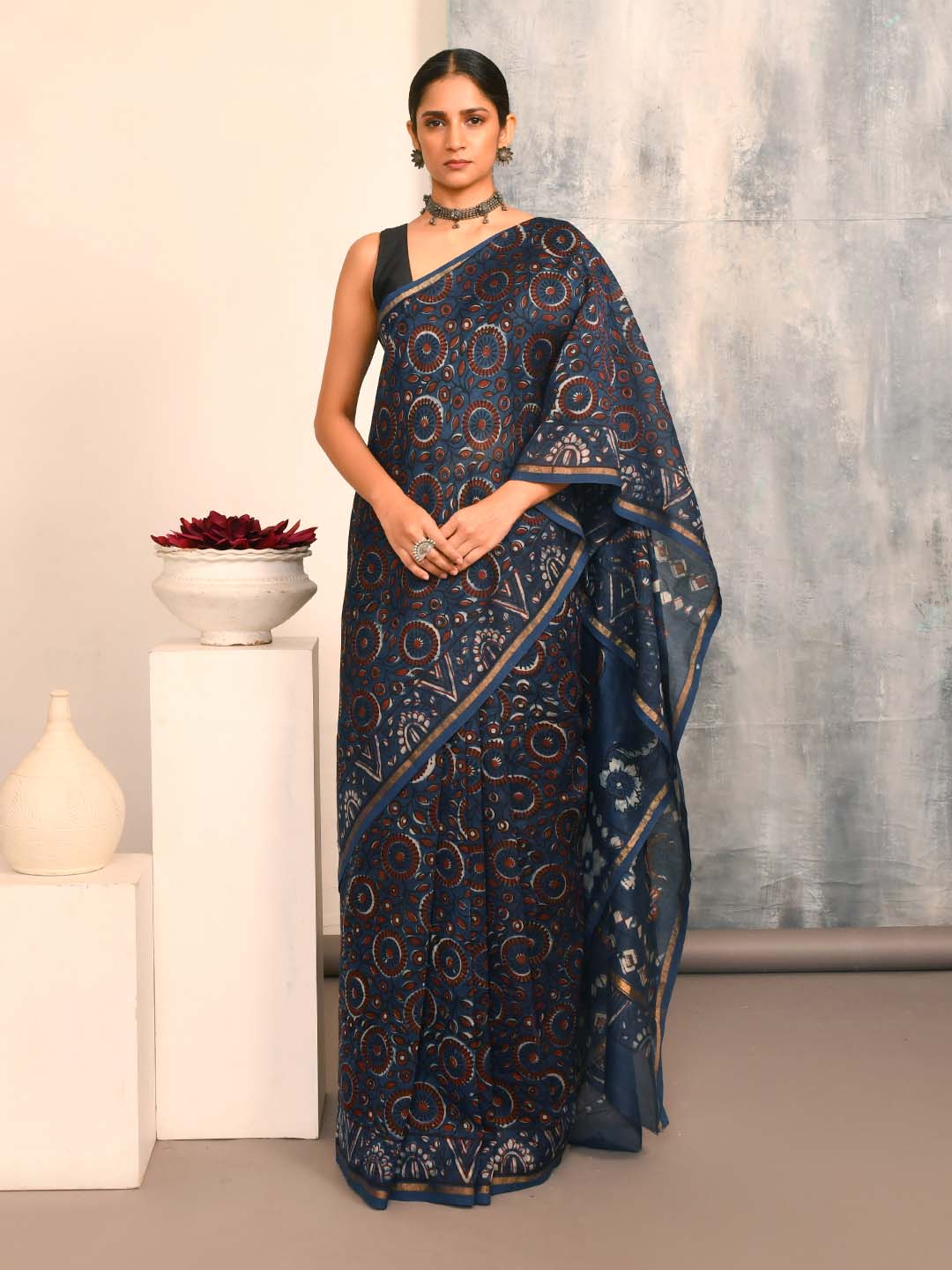 INDIGO REVERIE (SAREE)