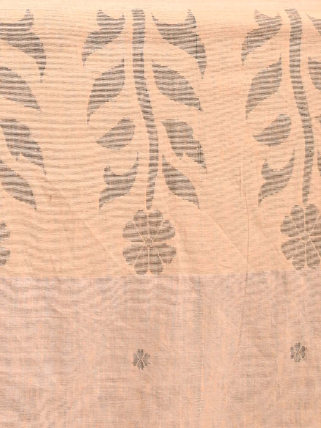 Jamdani Beige Woven Design Work Wear